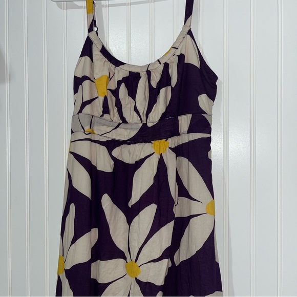 Boden women’s purple flower sleeveless maxi dress US size 4 - Picture 4 of 9